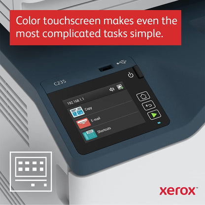 - Xerox C235dni A4 22ppm Colour Wireless Laser Multifunction Printer.