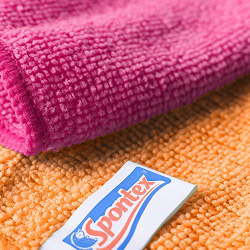 - Spontex 4 Microfibre Collection Cloths -