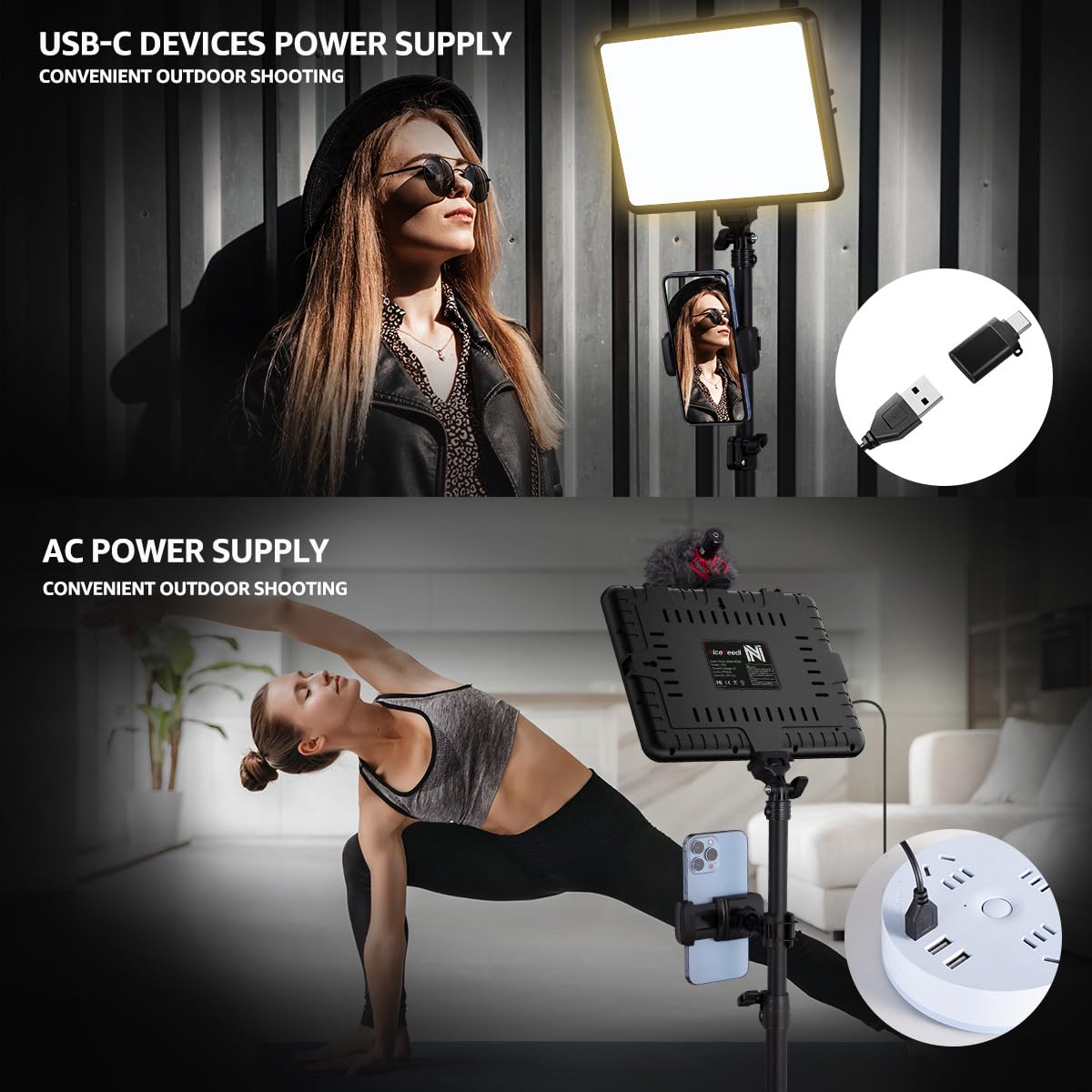 - NiceVeedi Photography LightIing Kit -