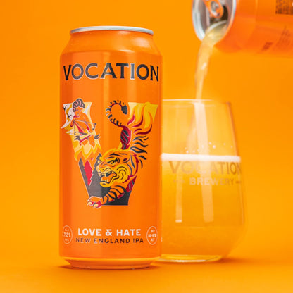 - Vocation Brewery | Love & Hate 7.2% New England IPA | 12 x 440 ml | Juicy Craft Beer -