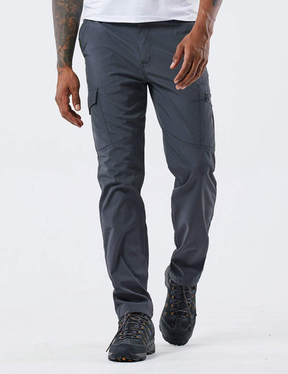 - Men's Outdoor Hiking Trousers | Quick Dry | Lightweight | Thick Fleece -