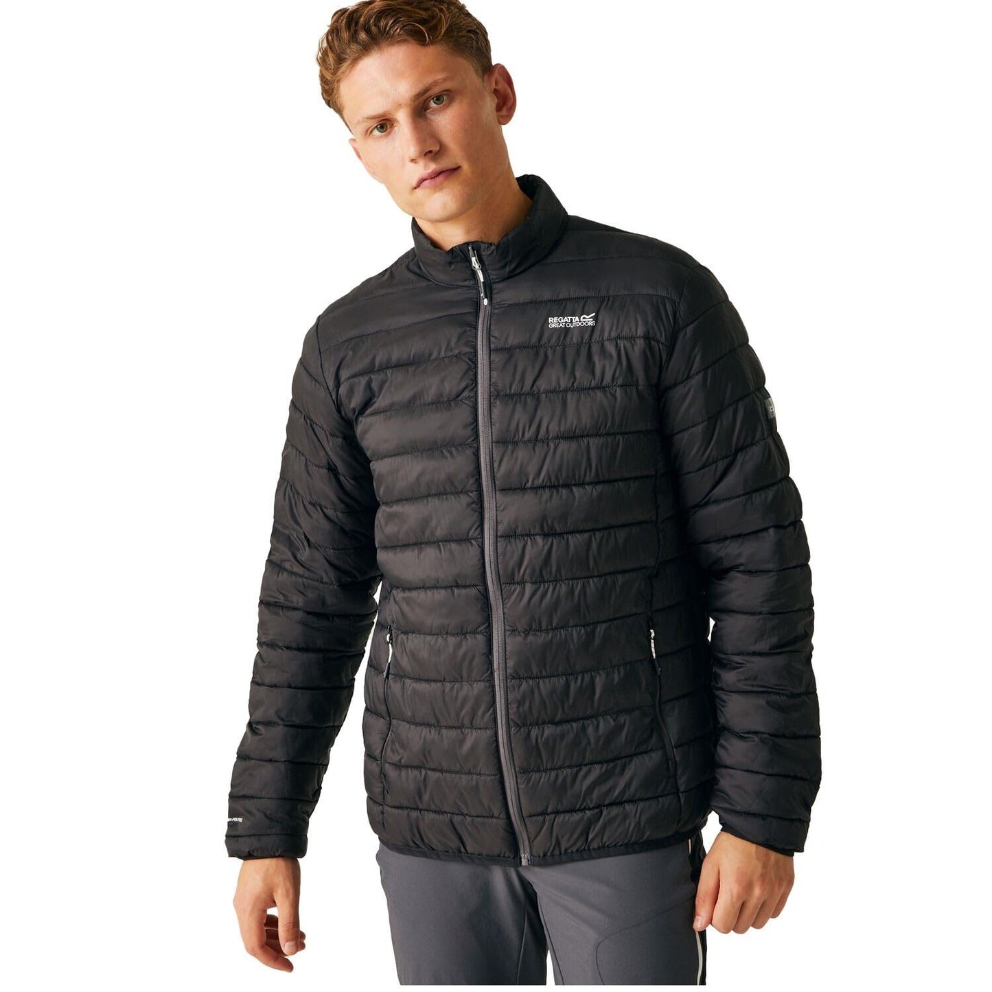-  Regatta Mens HillPack II Packaway | Full Zip Padded Jacket -