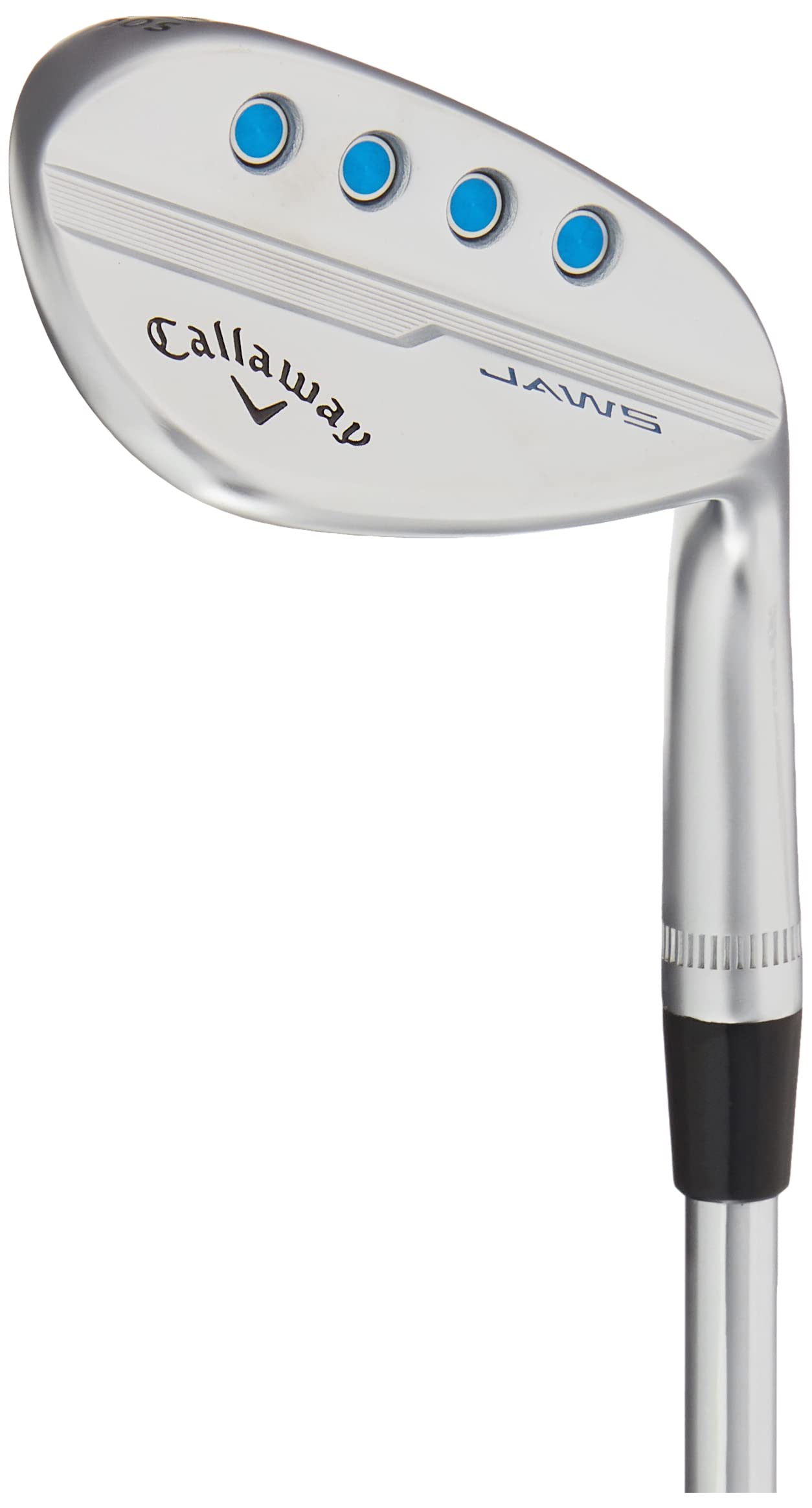 Callaway Golf MD5 Jaws Wedge (Chrome (2022)," 52 Degree (Right Hand)," S Grind, 10* Bounce," Steel Shaft)