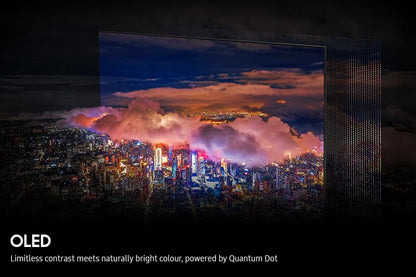 65 Inch S95C 4K OLED HDR Smart TV (2023) OLED TV With Quantum Dot Colour, Anti Reflection Screen, Dolby Atmos Surround Sound, 144hz Gaming Software & Laserslim Design With Alexa