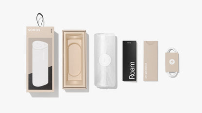 - Sonos Roam | The portable smart speaker for all your listening adventures | White -