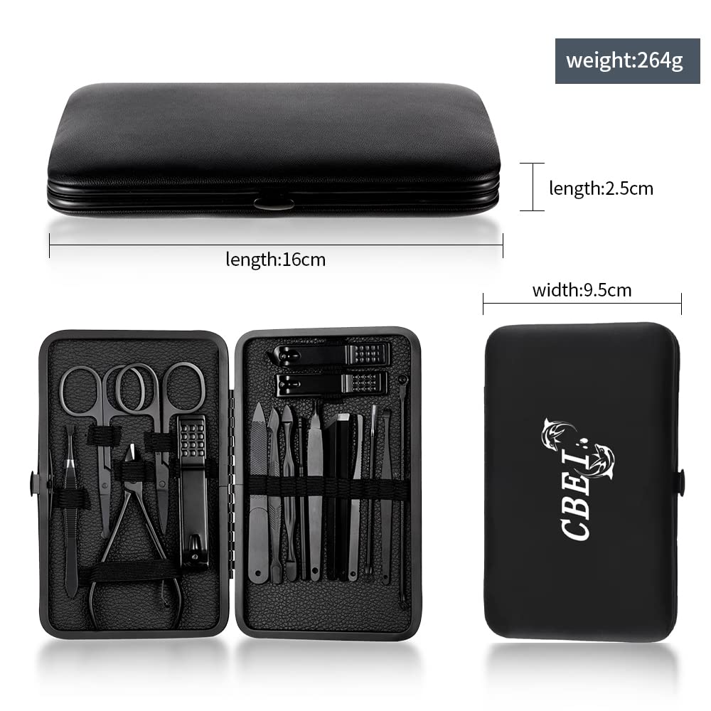 - Nail Clippers | Professional Manicure Set Nail Grooming Kit -