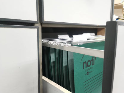 - Noti Suspension Files for Foolscap Filing Cabinets | Box 25 | Tabs & Inserts | Green -