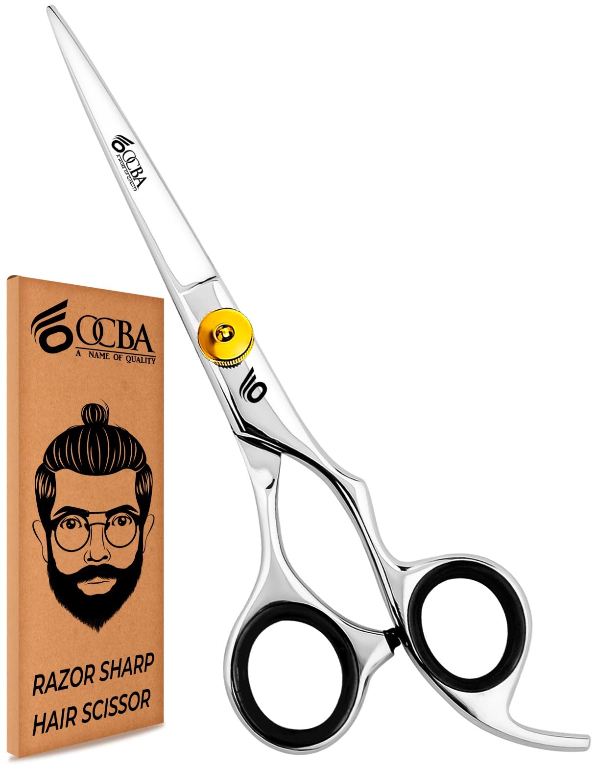 - OCBA Professional Hairdressing Scissors | Barbers & Hairdressers | 6" -