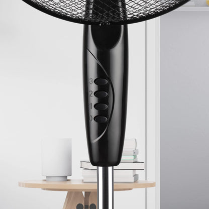 - Schallen 16" Electric | Oscillating Floor | Standing Tall | Pedestal Air Cooling Fan -