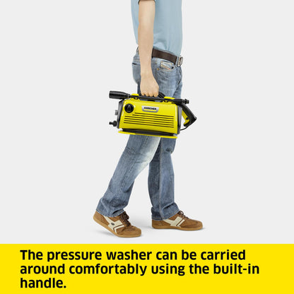- Kärcher K 3 Horizontal Pressure Washer | High-Pressure Hose and Gun, Spray Lance, Dirt Blaster -
