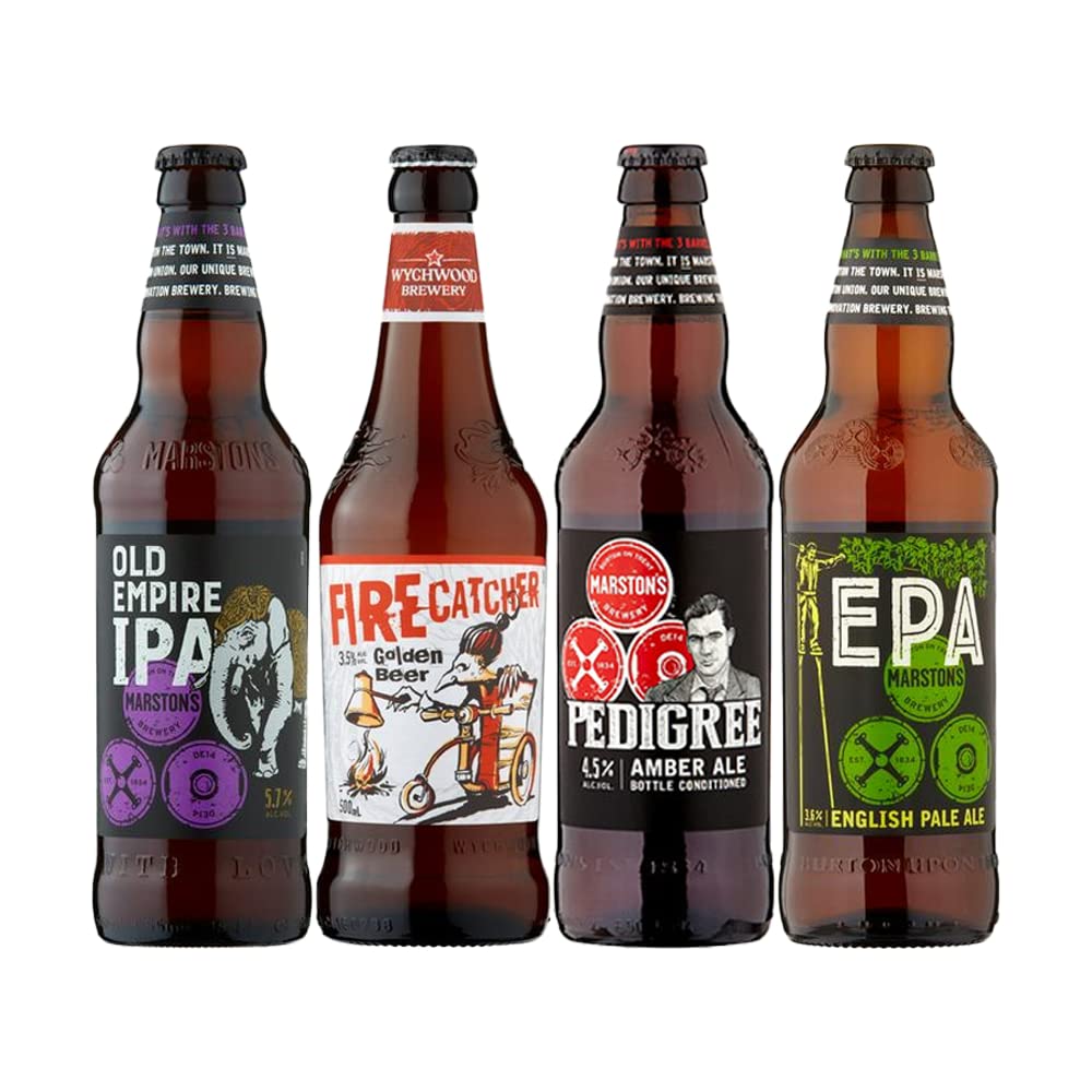 Best of British Real Ale Beer Mixed Case (12 Pack) - Premium Selection, Birthday Gifts for Men, For Her, Beer Gifts for Men, Men's Birthday Gifts, Beers and Lagers Offers