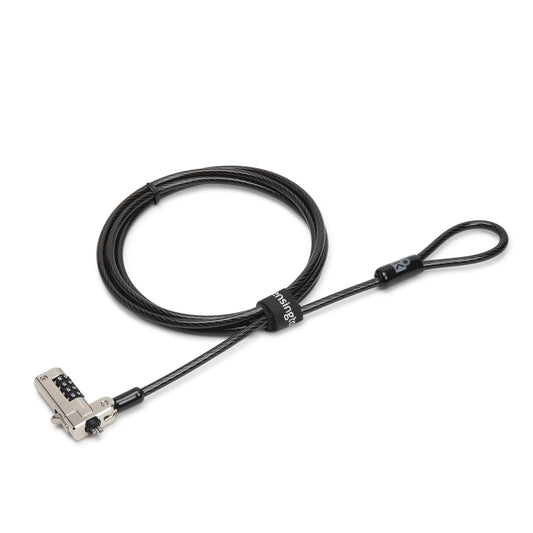- Kensington N17 Combination Laptop Lock | Tough Lock Head & Carbon Steel Cut-Resistant Cable -