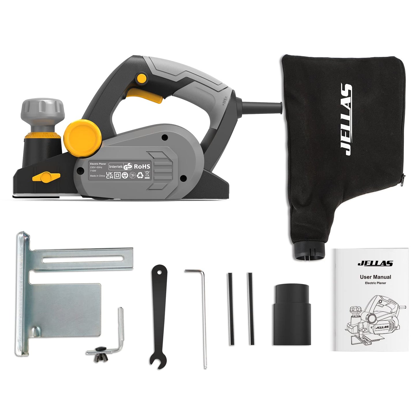 - Electric Hand Planer | Jellas 16000RPM Planer | Planer For Woodworking -