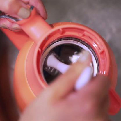 - IDEUS Vacuum Insulated Coffee Carafe | 68 oz (2 Liters) | Stainless Steel Milk Jug | Thermal Tea Pot Hot & Cold -