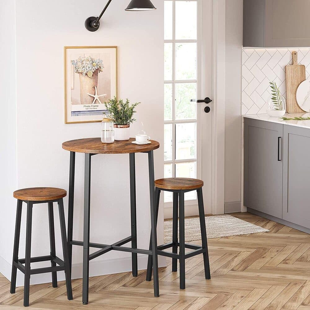 - VASAGLE Bar Stools Set of 2, Bar Chairs -