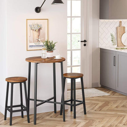 - VASAGLE Bar Stools Set of 2, Bar Chairs -