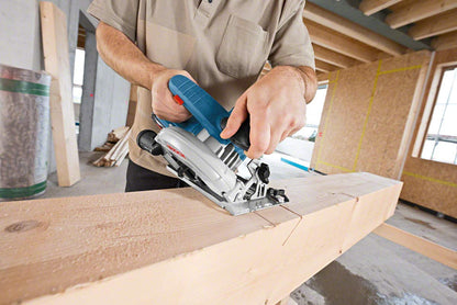 Bosch Professional 18V System GKS 18V-57 Cordless Circular Saw (Saw Blade Diameter: 165 mm, Cutting Depth: 57 mm, excluding Batteries and Charger, in Carton)