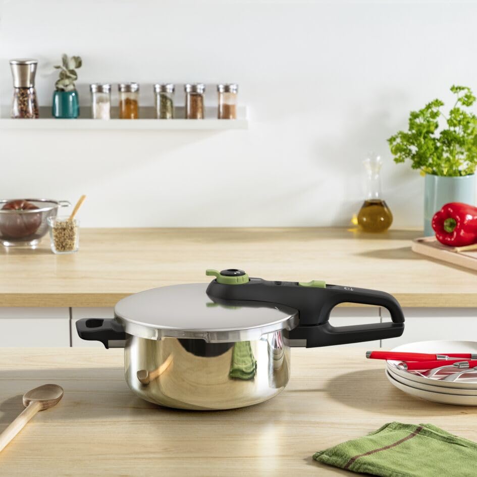 - Tefal | Secure Trendy P2580400 Pressure Cooker | 4 L -