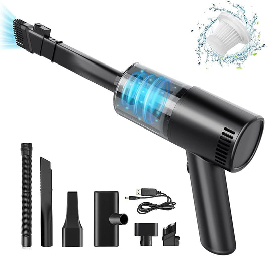 - WHJC Handheld Vacuum Cordless, 9000Pa Rechargeable Portable Lightweight Mini Vacuum