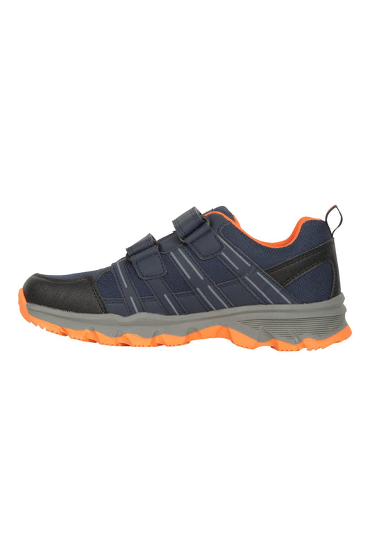 - Mountain Warehouse Cannonball Kids Walking Shoes | Lightweight & Soft Suede & Textile Sneakers with Ankle Support –