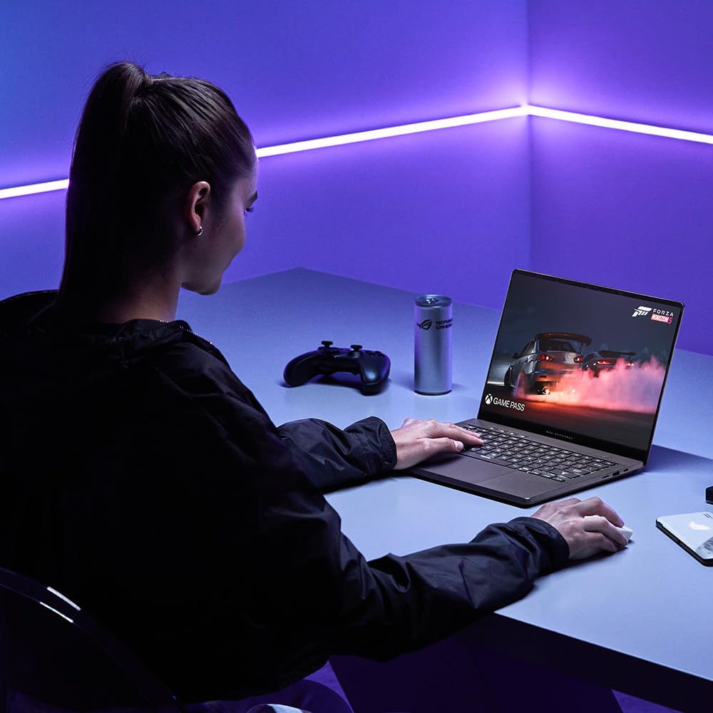 ASUS ROG Zephyrus G14 OLED GA403UV 14.0" WQXGA+ 120Hz OLED Gaming Laptop (AMD Ryzen 9-8945HS, NVIDIA GeForce RTX 4060, 16 GB RAM, 1 TB PCIe SSD, Windows 11)