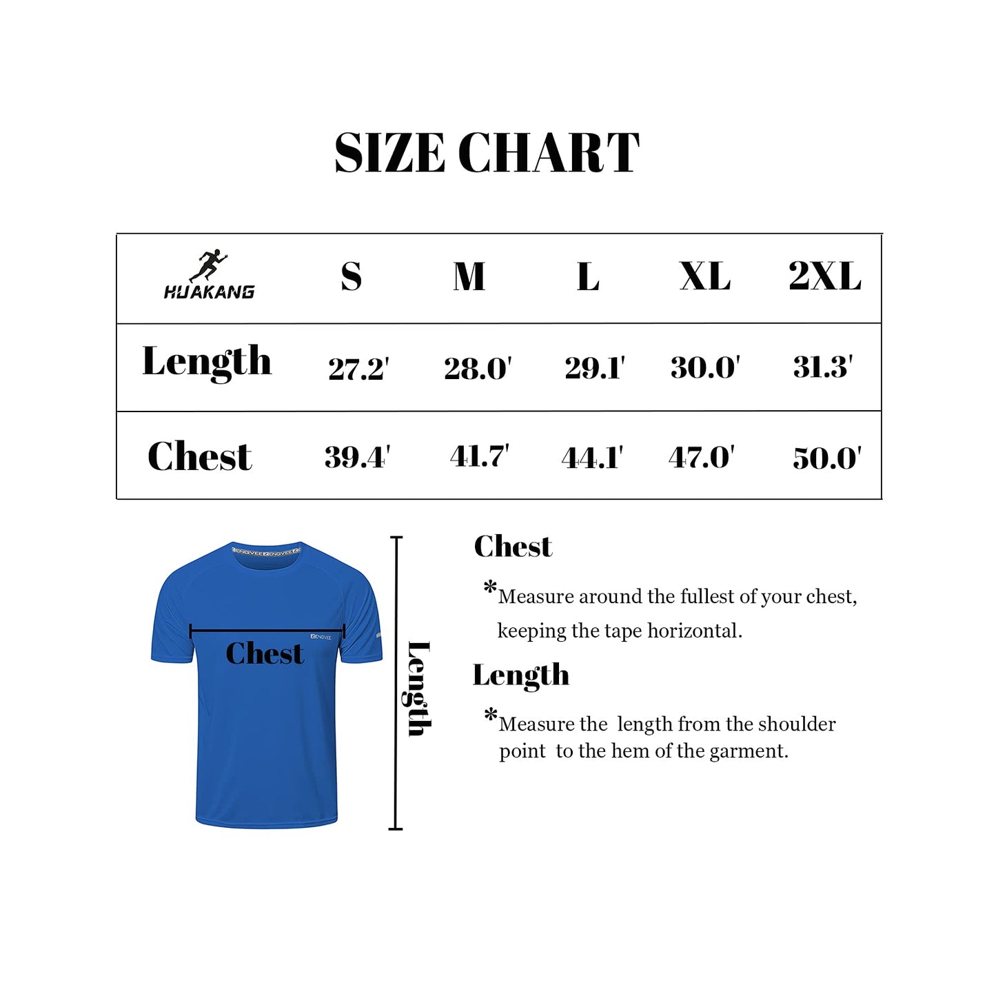 - HUAKANG 3 Pack T Shirts | Mens Breathable Sport Shirts | Cool Dry Running Tops -