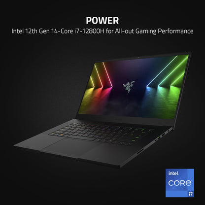 - Razer Blade 15-15.6 Inch Gaming Laptop | Vapor Chamber Cooling | Windows 11 | UK Layout | Black -