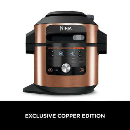 - Ninja Foodi MAX 14-in-1 SmartLid Multi Cooker | 7.5L Electric Pressure Cooker & Air Fryer -