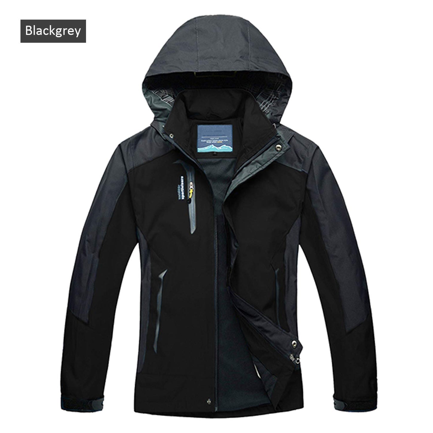 - Naudamp Men's Outdoor Waterproof Jacket | Lightweight Softshell Rain Coat -
