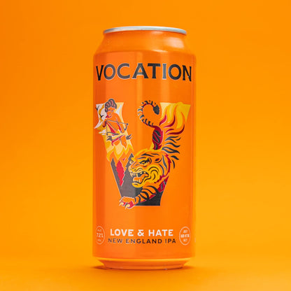 - Vocation Brewery | Love & Hate 7.2% New England IPA | 12 x 440 ml | Juicy Craft Beer -