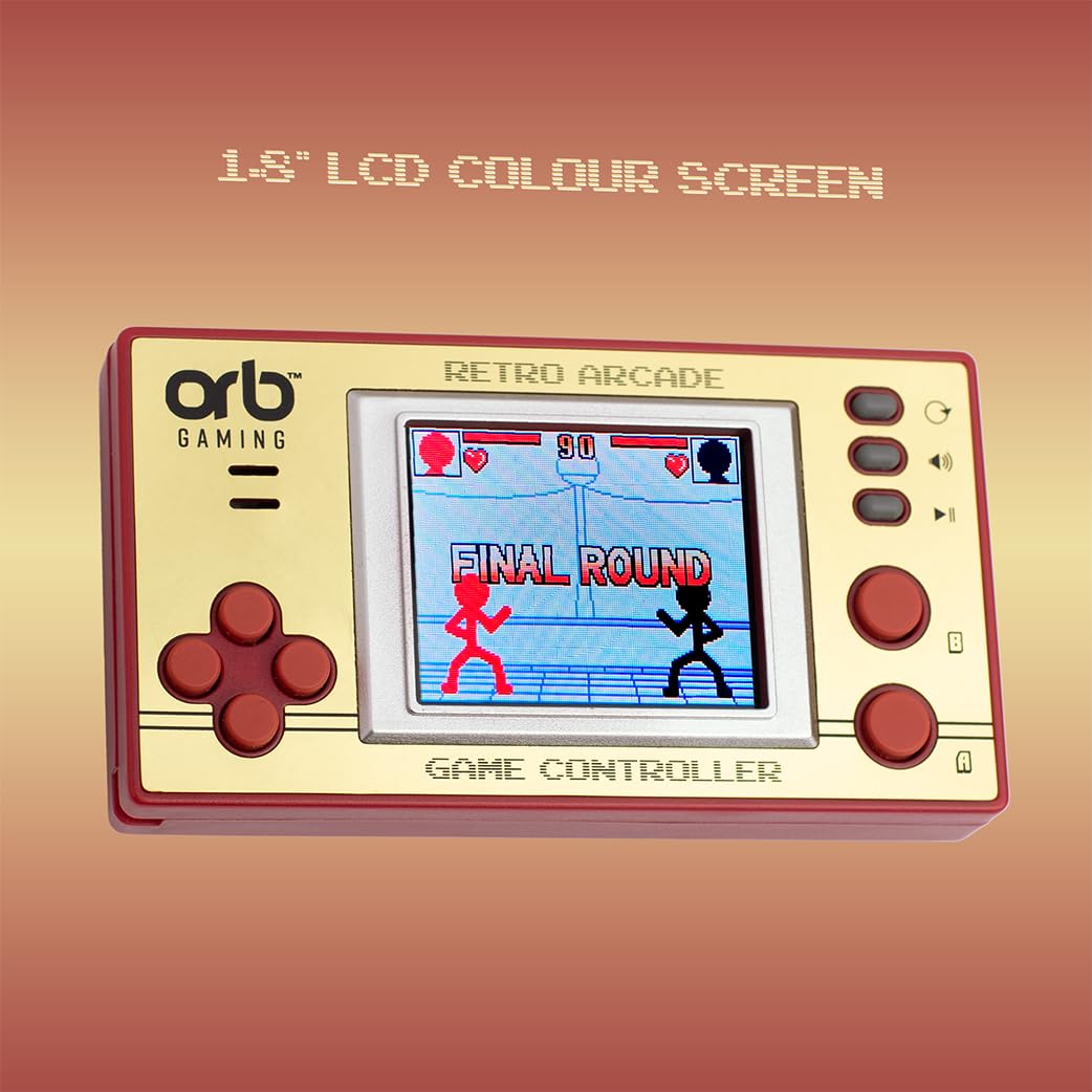 - Mini Retro Games Console | 150 In-Built Games | 8-Bit Retro Gaming Handheld Console -