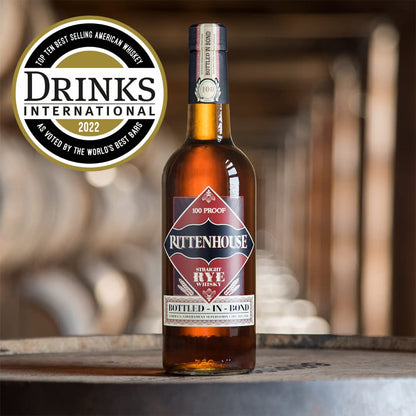 - Rittenhouse Straight Rye Whisky | Bottled-In-Bond | 70cl | 50% ABV -