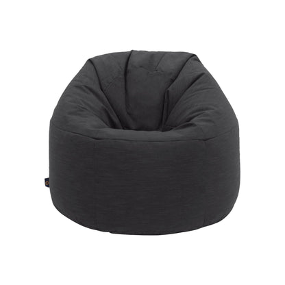 - Loft 25 Round Bean Bag Chair | Indoor Living Room Adult Gaming Beanbag | Lightweight Soft Touch Relaxing Sofa Seat -