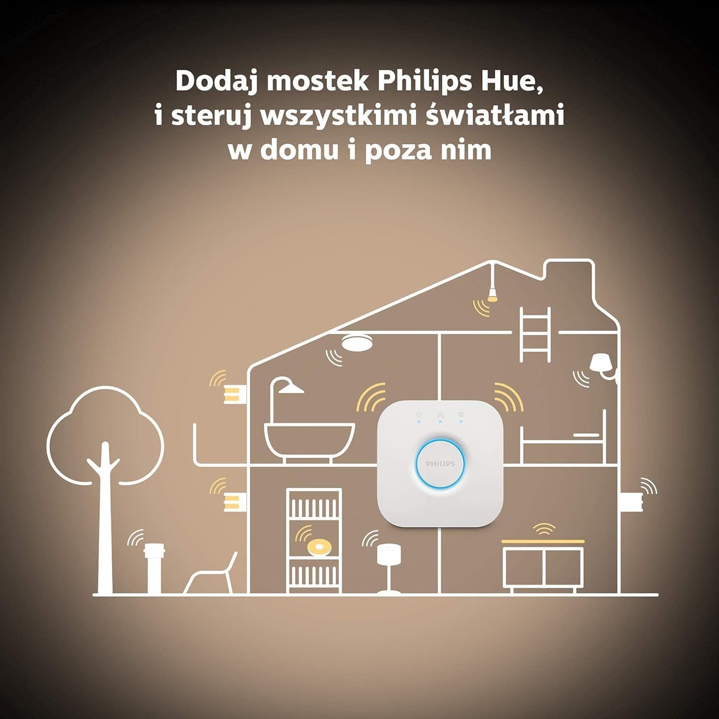 - Philips Hue NEW Infuse White and Colour Ambiance Smart Ceiling Light -