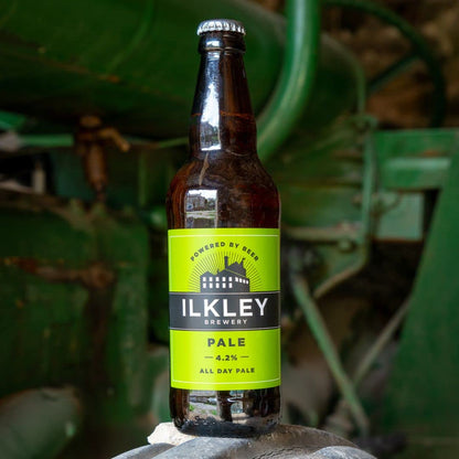 - Ilkley Brewery Pale Ale 4.2% ABV | 12 x 500ml Bottles | Yorkshire Real Ale Craft Beer Case | The Sauvignon Blanc of Beer Refreshingly Crisp & Dry -
