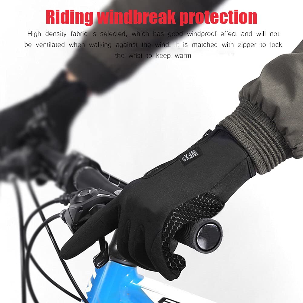 - WESTWOOD FOX WFX Cycling Gloves Touchscreen Thermal Running Gloves