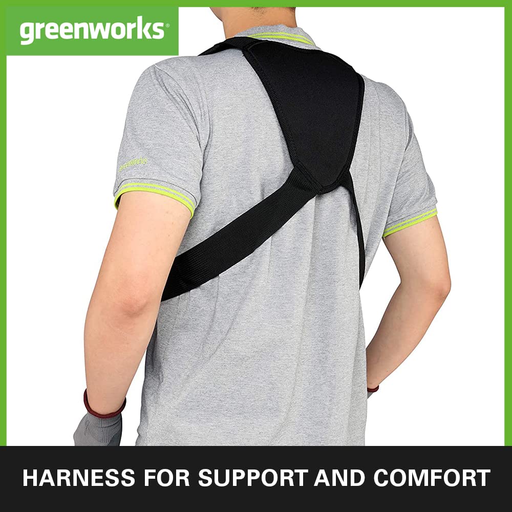 - Greenworks 40V Cordless Strimmer | Brushless Motor | Adjustable Height -