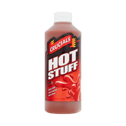 Crucials Spicy Selection Sauces Hot Bundle, 4 x Large 500ml Bottles