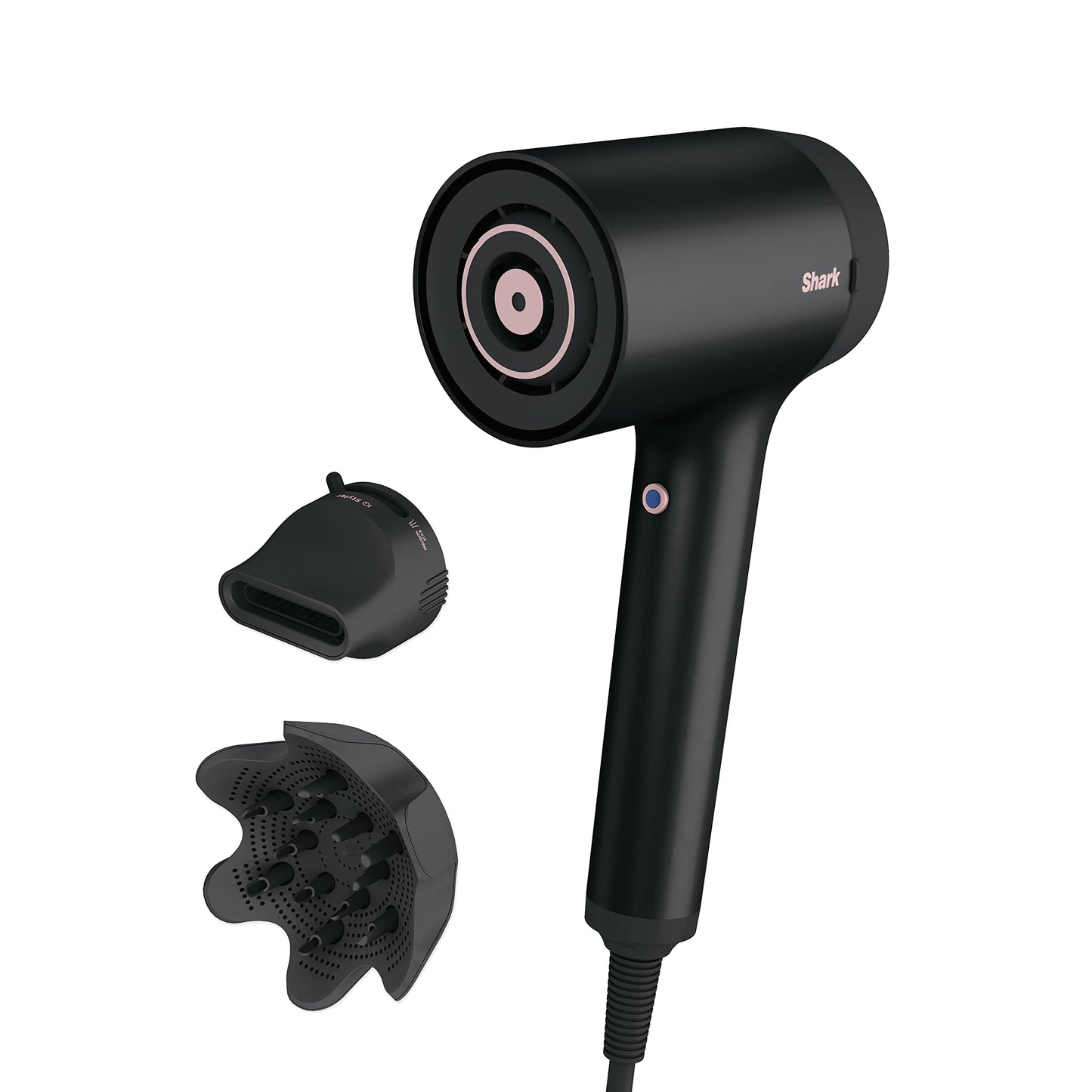 - Shark STYLE iQ Hair Dryer| Styler| 2-in-1 | Concentrator & Curl-Defining Diffuser -