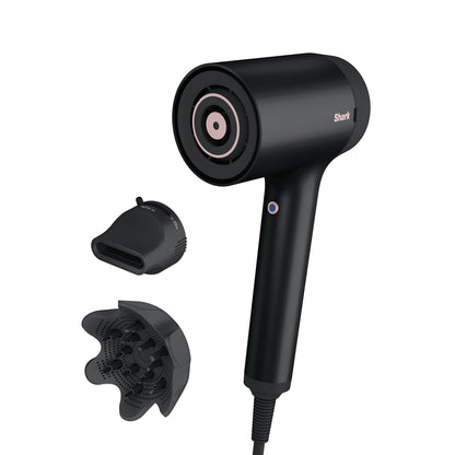 - Shark STYLE iQ Hair Dryer| Styler| 2-in-1 | Concentrator & Curl-Defining Diffuser -