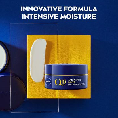 - NIVEA Q10 Anti-Wrinkle | Power Revitalising Night Cream | Anti-Wrinkle Face Cream -
