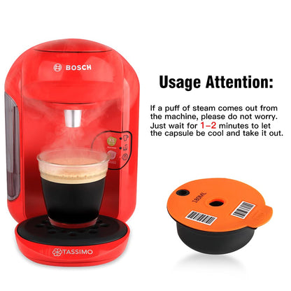 - RECAFIMIL Reusable Coffee Filter | Refillable Coffee Capsules Pods -