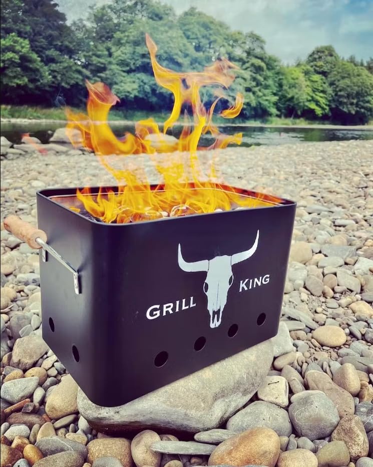 - Portable Charcoal BBQ Grill | Outdoor Garden Barbecue -