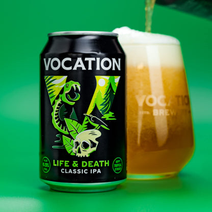 - Vocation Brewery | Life & Death 6.5% Classic IPA | 12 x 330ml | Hoppy Craft Beer -