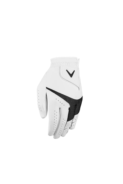 Callaway Golf Weather Spann Glove 2023, White, M