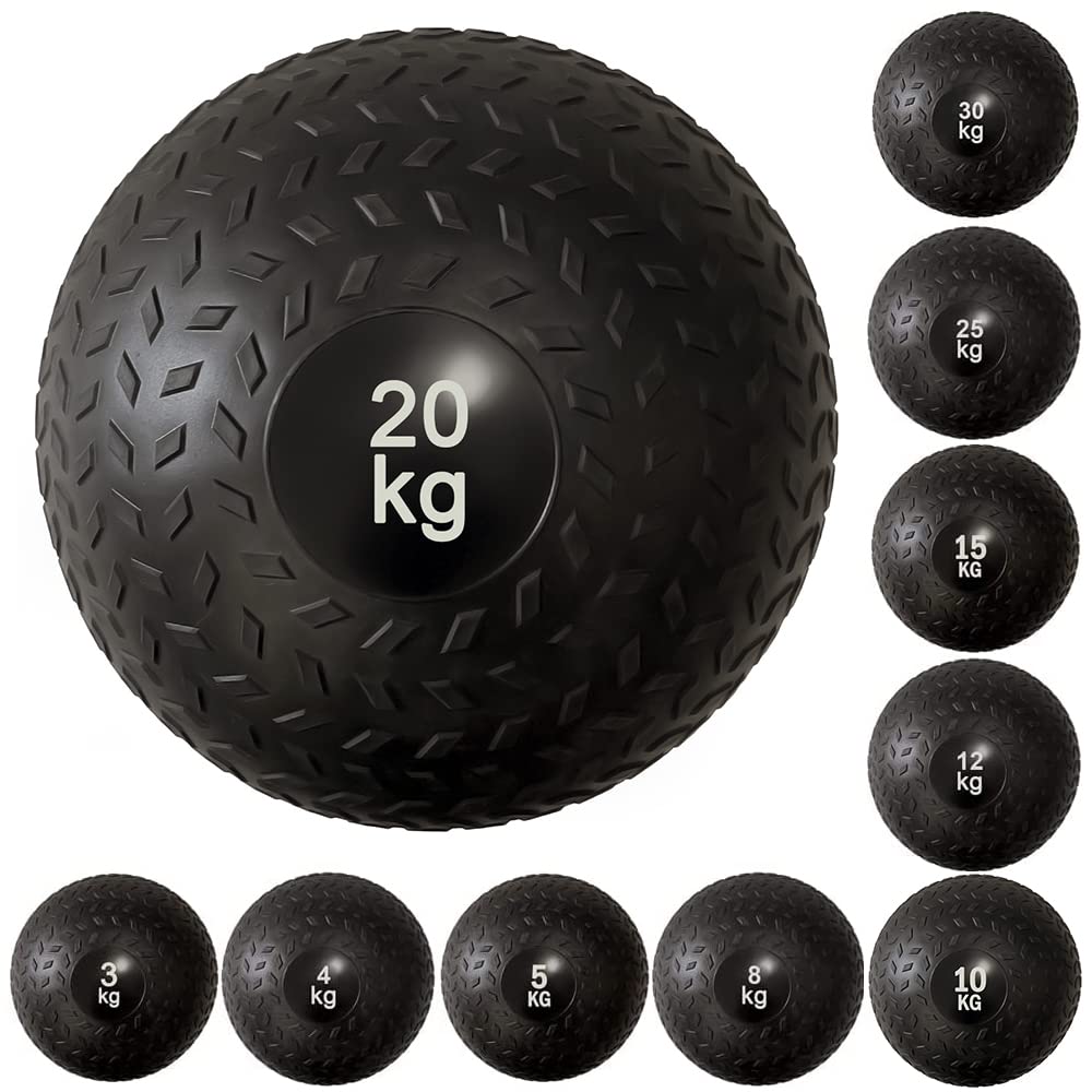 - Fitness Slam Ball | No Bounce Weights -