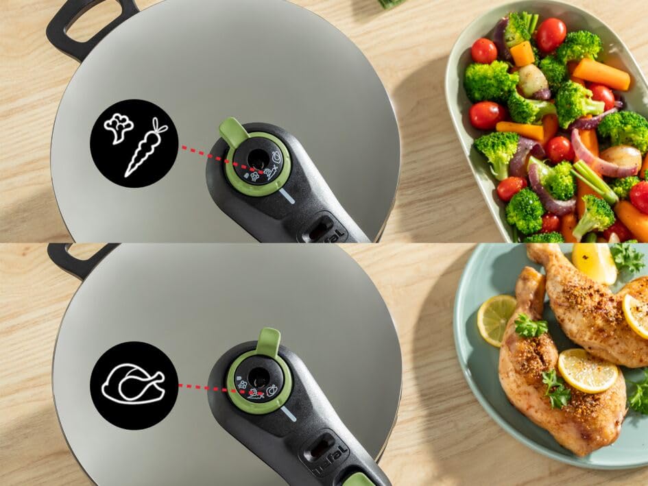 - Tefal | Secure Trendy P2580400 Pressure Cooker | 4 L -