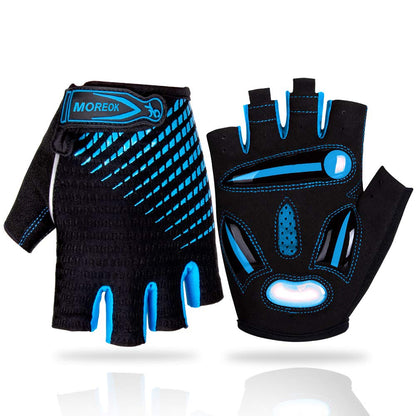 - LUROON Cycling Gloves | Half Finger Gel Padded Bike Gloves | Anti-Slip -