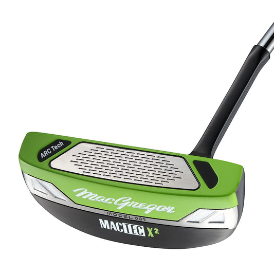 - MacGregor Golf Mactec X2 Putter Model 1 | Black/Green -