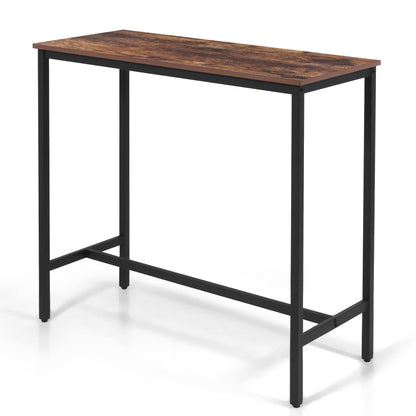 - KU Syang Bar Table | 100cm Breakfast Bar Side Table -